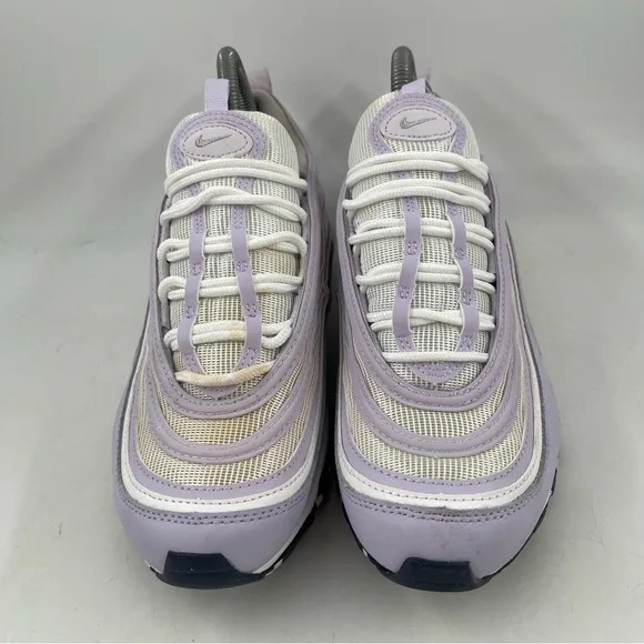 👞 Nike Air Max ‘97 Kids - SZ 6.5 Y - White Violet Frost 912522-114 Shoe Sneaker