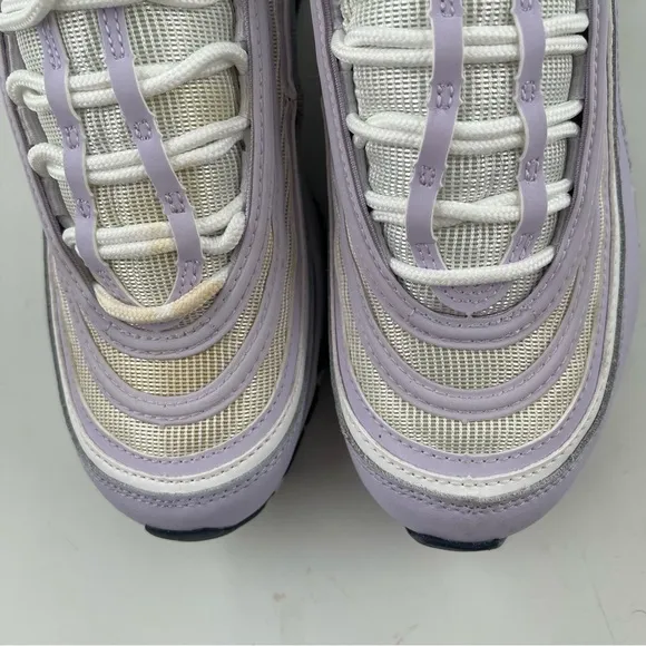 👞 Nike Air Max ‘97 Kids - SZ 6.5 Y - White Violet Frost 912522-114 Shoe Sneaker