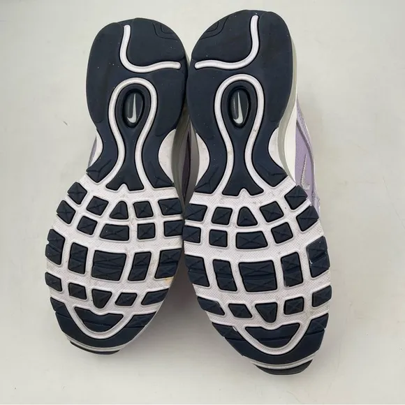 👞 Nike Air Max ‘97 Kids - SZ 6.5 Y - White Violet Frost 912522-114 Shoe Sneaker