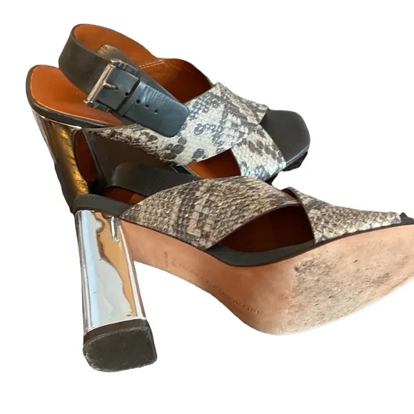 💜💜 Rebecca Minkoff Chunky Heeled Shoes Ladies Size 7.5