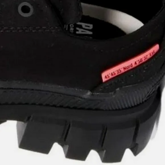 🌺 SALE Chunky Black Goth Punk Combat Boot Shoes Palladium Platform Boots New