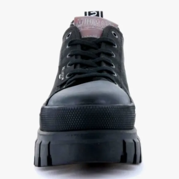🌺 SALE Chunky Black Goth Punk Combat Boot Shoes Palladium Platform Boots New