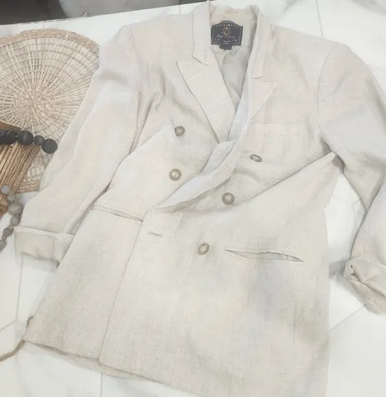 [ The Limited FINEST QUALITY COLLECTION] Women's oversized M button up Blazer🩷