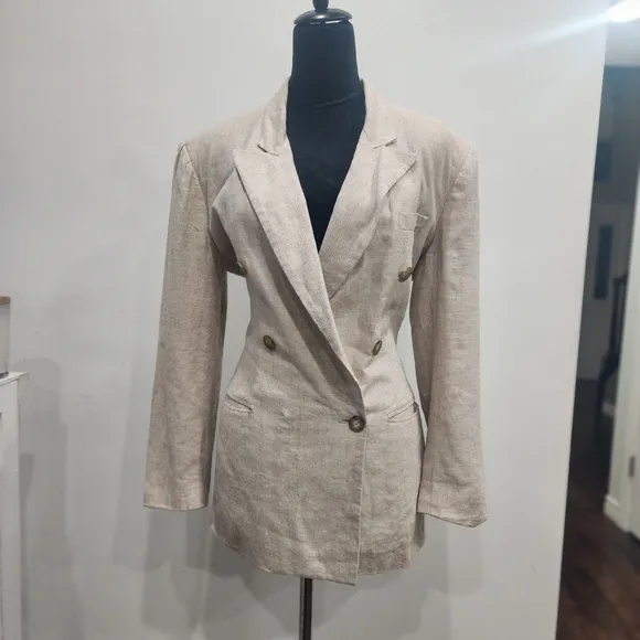 [ The Limited FINEST QUALITY COLLECTION] Women's oversized M button up Blazer🩷
