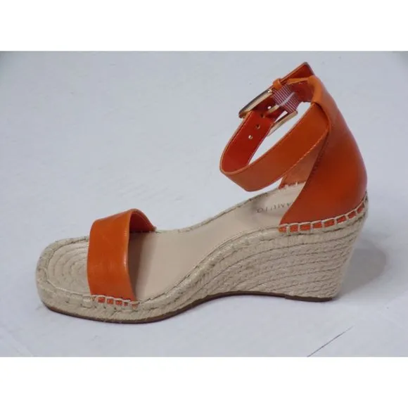 🆕 VINCE CAMUTO Meddrina Espadrille Wedge Ankle Strap Sandal Shoes 6.5