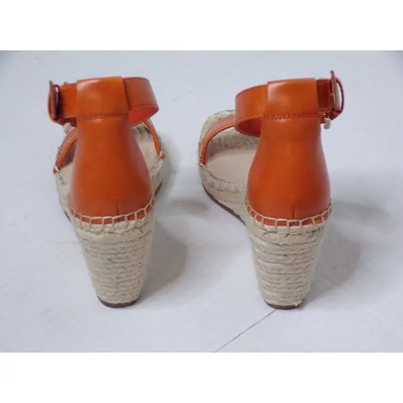 🆕 VINCE CAMUTO Meddrina Espadrille Wedge Ankle Strap Sandal Shoes 6.5