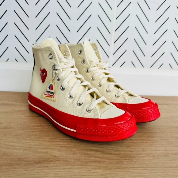 ❤️10.5 Converse Chuck All Star 70 Hi Comme des Garcons PLAY Women Shoes A01794C