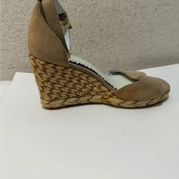 1901 Espadrilles Ankle Strap Sandals, Size 6.5M New