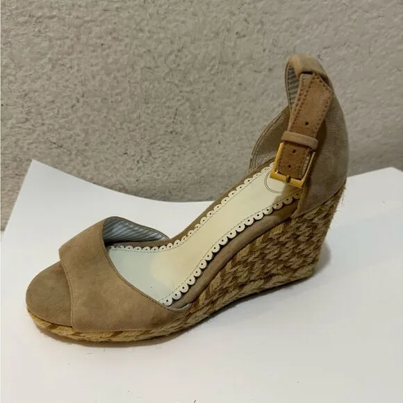 1901 Espadrilles Ankle Strap Sandals, Size 6.5M New