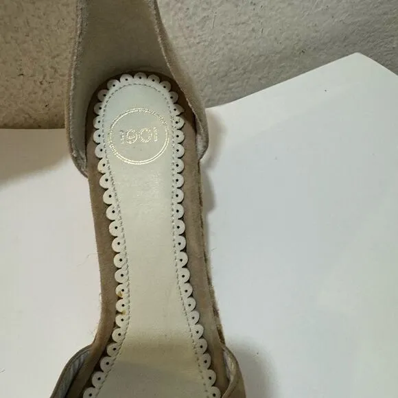 1901 Espadrilles Ankle Strap Sandals, Size 6.5M New