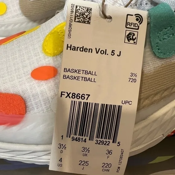 2021 Adidas Harden Vol. 5 Futurenatural Big Kid - 4