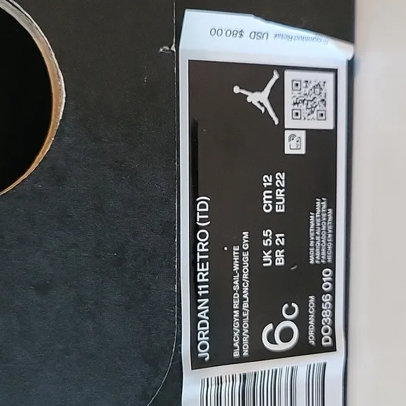 6c Toddler Jordan 11 Retro (TD)