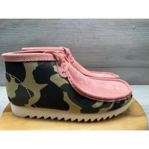 A BATHING APE × CLARKS Wallabee Boots - Men's Size 10
