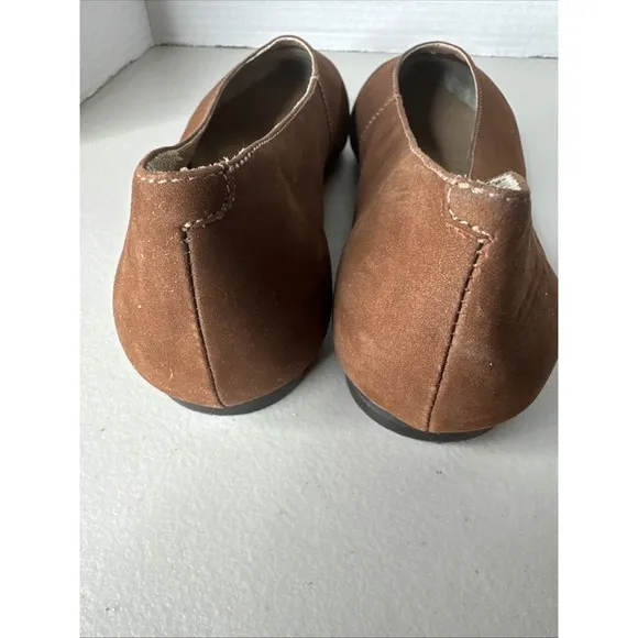 ABLE Lizbeth pointed Toe SZ 8M Brown leather closet, staple quiet luxury