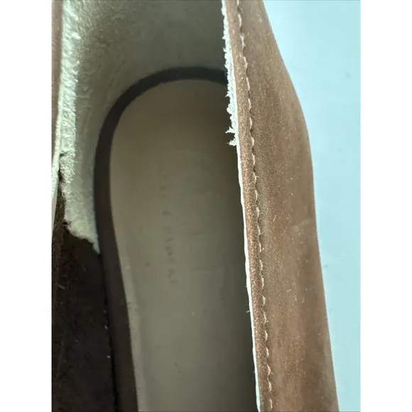ABLE Lizbeth pointed Toe SZ 8M Brown leather closet, staple quiet luxury