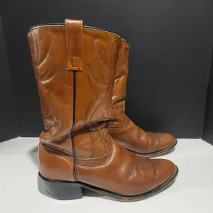 Acme Men's Leather Western Cowboy Boots Size 9D