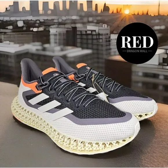 Adidas 4DFWD 2 Carbon/Zero Metallic/Cloud White - GX9250 - Men's Size 9.5