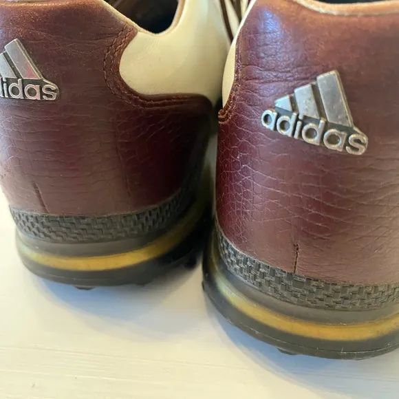 Adidas AdiPure TP Leather Men's Golf‎ Shoes Q44796 Size 7.5