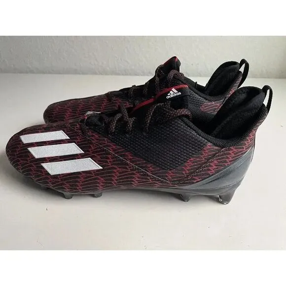 Adidas Adizero Scorch Louisville Football Cleats Black Red GY5648 Men’s Sz 13.5