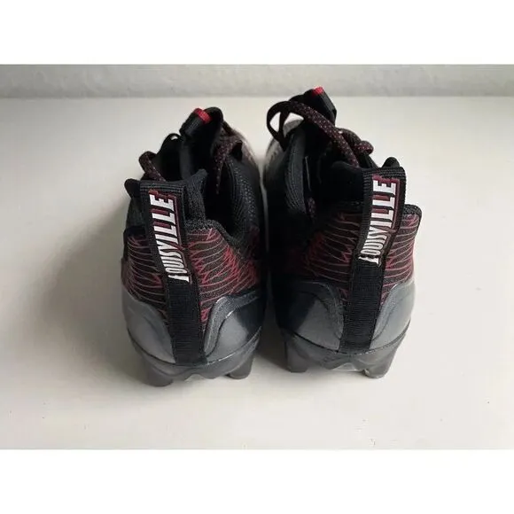 Adidas Adizero Scorch Louisville Football Cleats Black Red GY5648 Men’s Sz 13.5