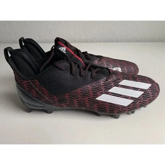 Adidas Adizero Scorch Louisville Football Cleats Black Red GY5648 Men’s Sz 13.5
