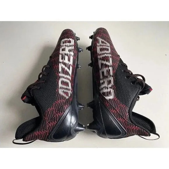 Adidas Adizero Scorch Louisville Football Cleats Black Red GY5648 Men’s Sz 13.5