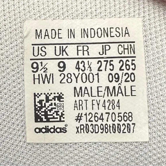 Adidas Entrap White Gold Metallic Men's High Top Shoes Sneakers #FY4284 Size 9.5