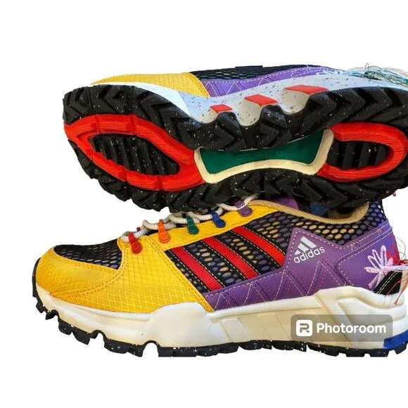 Adidas EQT Support 93 Womens 11 Sean Wotherspoon Black/Red/Violet/Yellow 2022