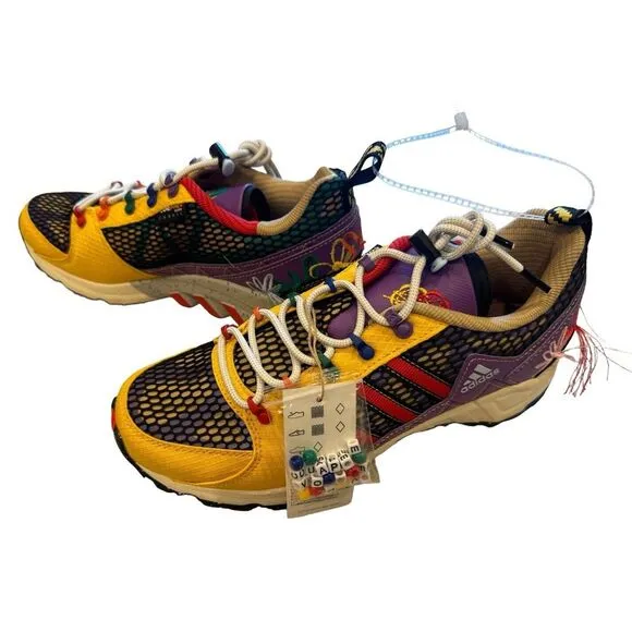 Adidas EQT Support 93 Womens 11 Sean Wotherspoon Black/Red/Violet/Yellow 2022