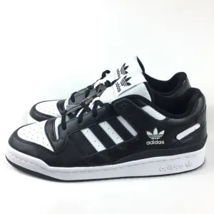 Adidas Forum Low Leather Shoes Originals Core Black/White HQ1494 Mens 12 new