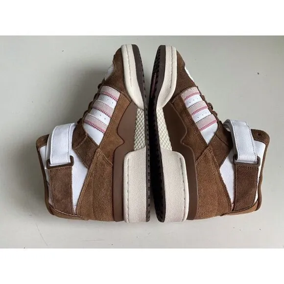 Adidas Forum Mid Shoes Men's Size 10.5  Chocolate To My Strawberry GY6802 NEW