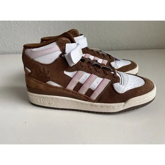 Adidas Forum Mid Shoes Men's Size 10.5  Chocolate To My Strawberry GY6802 NEW