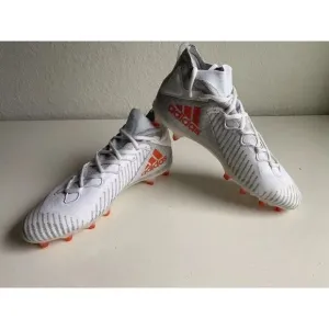 adidas Freak Ultra Primeknit Boost Football Cleats Men Sz 15 White Orange FX1300