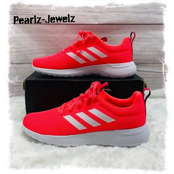 Adidas KIDS Girl's Lire Racer CLN K FV9609 Pink Shoes Size 5.5 NEW with Box
