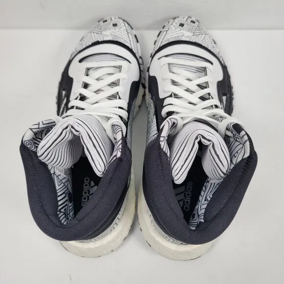 Adidas Marquee Boost Men's Black White Basketball Shoes EF1230 US Size 11.5