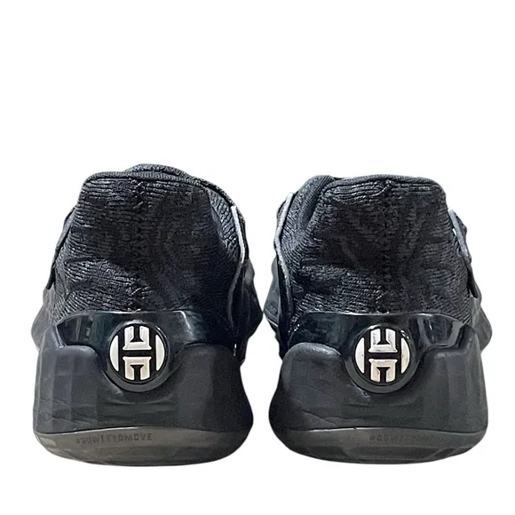 Adidas Mens 6 James Harden Vol. 4 Basketball Shoes Low Top Lace Up Black EH2410