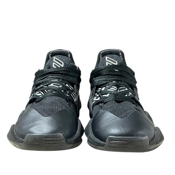 Adidas Mens 6 James Harden Vol. 4 Basketball Shoes Low Top Lace Up Black EH2410