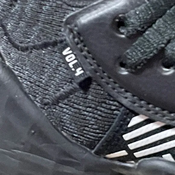 Adidas Mens 6 James Harden Vol. 4 Basketball Shoes Low Top Lace Up Black EH2410