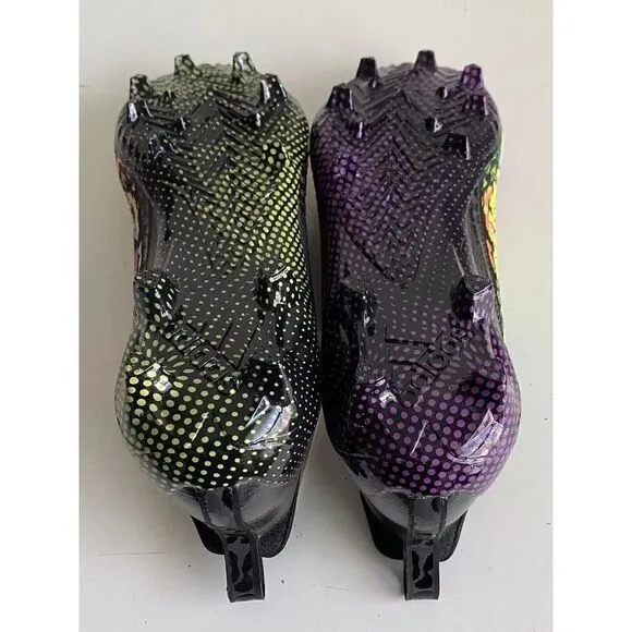 Adidas Men's adizero 12.0 Mismatch Football Cleats IG9569 Black Multi Men’s 12