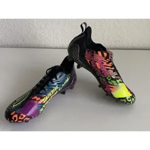 Adidas Men's adizero 12.0 Mismatch Football Cleats IG9569 Black Multi Men’s 12