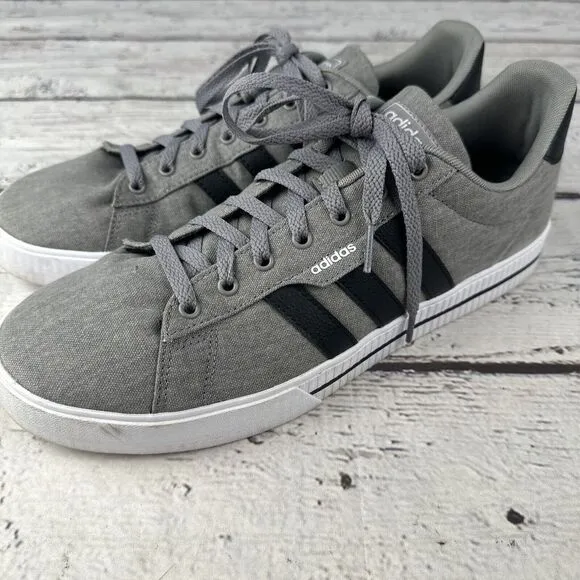 Adidas Men's Daily 3.0 Sneaker Grey/Black/White Size‎ 11.5 SGC 753002 Shoe