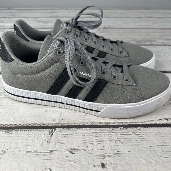 Adidas Men's Daily 3.0 Sneaker Grey/Black/White Size‎ 11.5 SGC 753002 Shoe