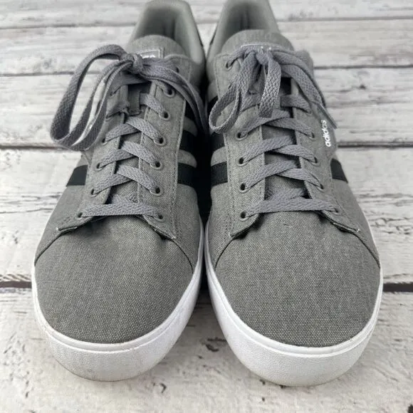 Adidas Men's Daily 3.0 Sneaker Grey/Black/White Size‎ 11.5 SGC 753002 Shoe