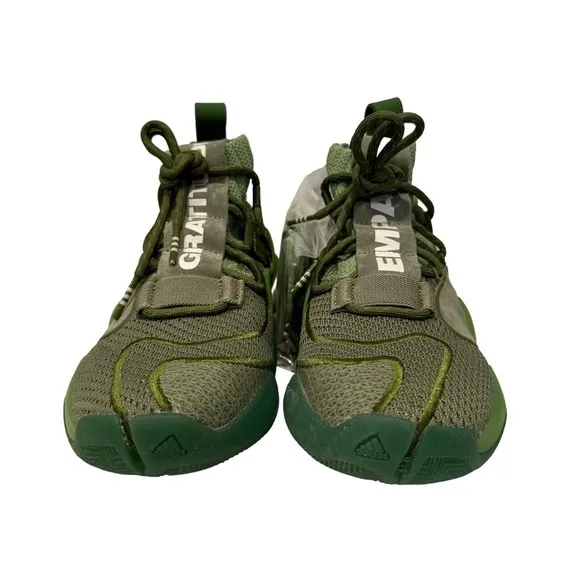 Adidas Men's Green PW Crazy BYW Pharrell Williams Bsketball Shoes US Size 6