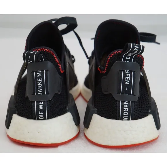 Adidas NMD XR1 “Bred” Size 9.5 Black Red White Boost BY9924.