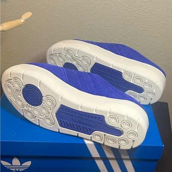 Adidas Originals Blue Rivalry Mule Shoes