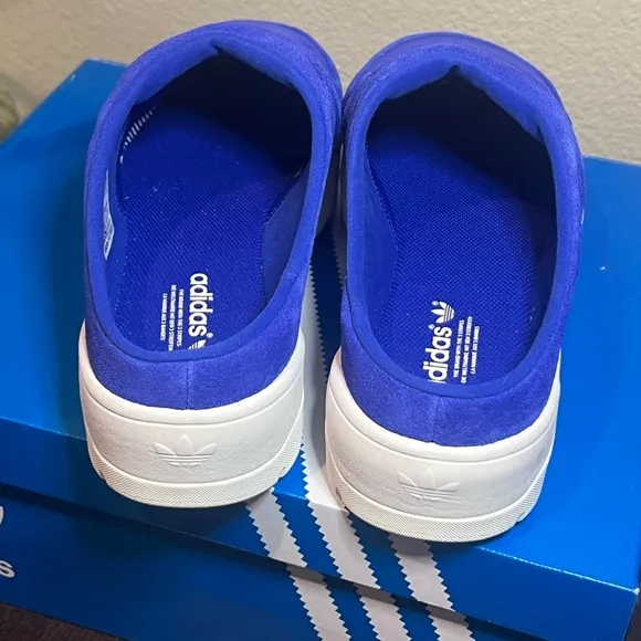 Adidas Originals Blue Rivalry Mule Shoes