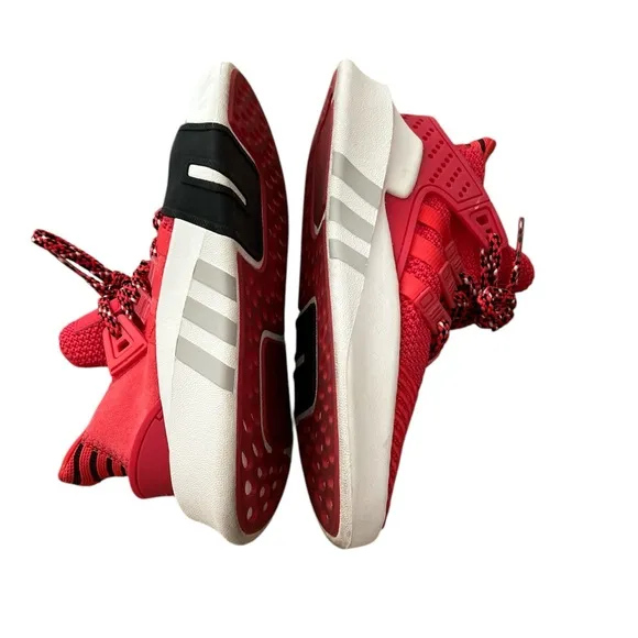 Adidas Originals Grade School EQT Basketball Kid Red Sneakers