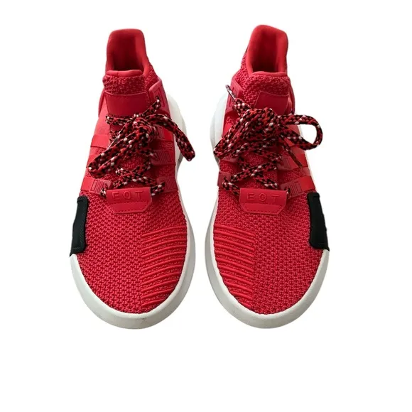 Adidas Originals Grade School EQT Basketball Kid Red Sneakers