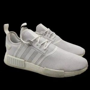 Adidas Originals NMD R1 Boost Mens 12 Triple White Gum GZ9259 Primeblue